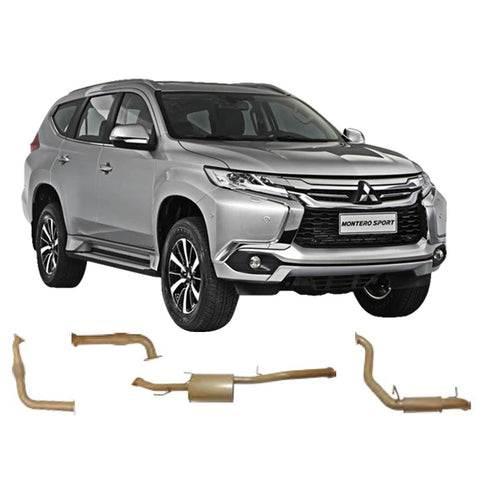 Mitsubishi Pajero NM to NX Exhaust System