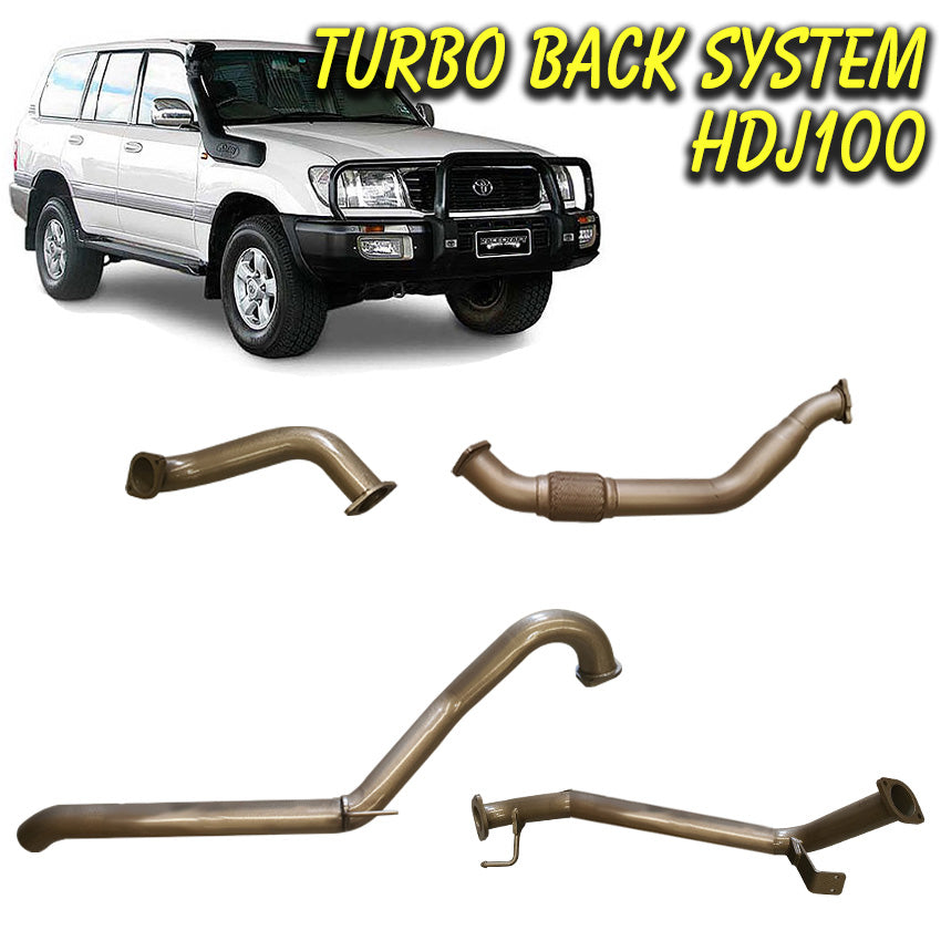 Toyota Landcruiser 100 Series Turbo 4.2L 6 Cylinder Exhaust
