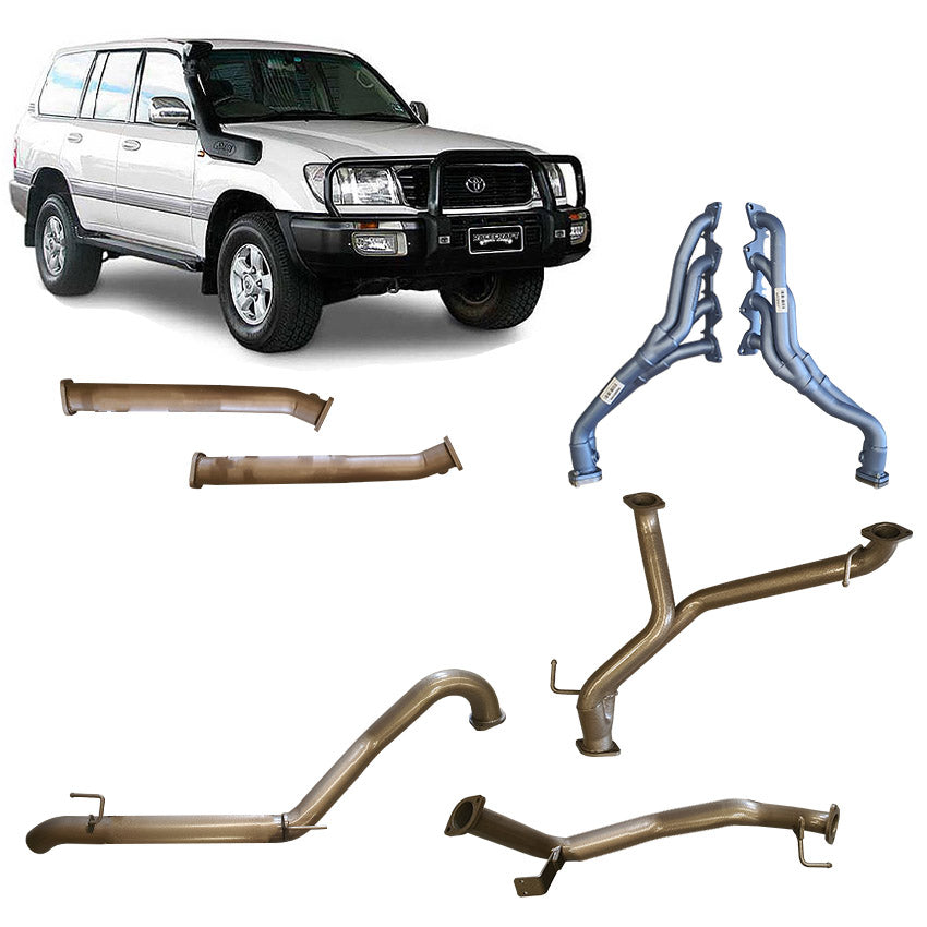 Pacemaker cat delete exhaust Toyota Landcruiser 100 Series 4.7L V8 loud