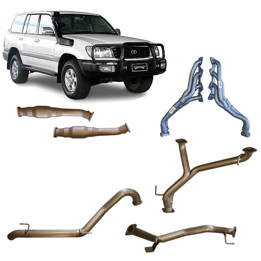 Pacemaker full exhaust Toyota Landcruiser 100 Series 4.7L V8 loud