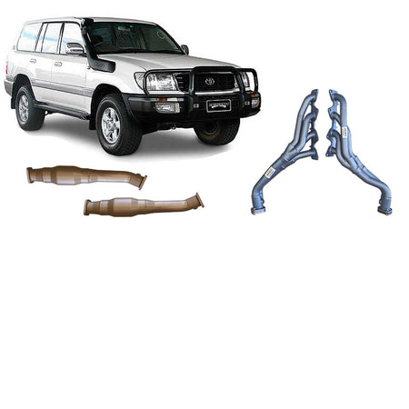 Pacemaker headers Toyota Landcruiser 100 Series 4.7L V8 with cats