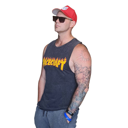 Pacemaker Blazed Up tank top front view