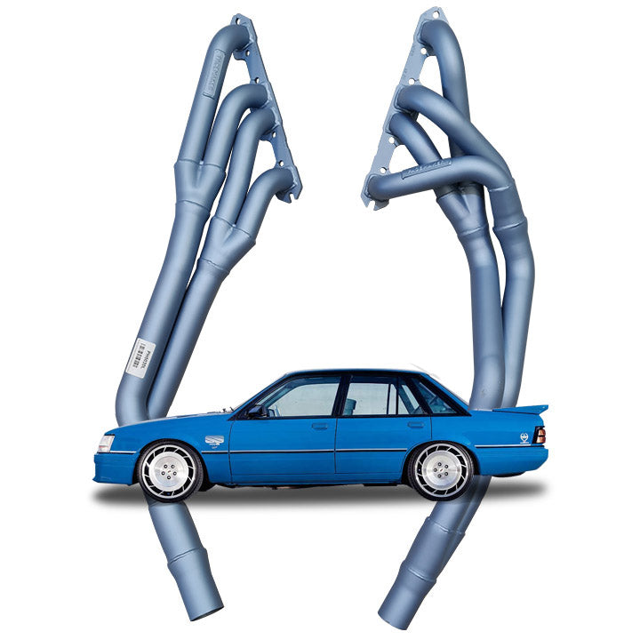 Pacemaker mild steel headers for Holden Commodore VB to VS models