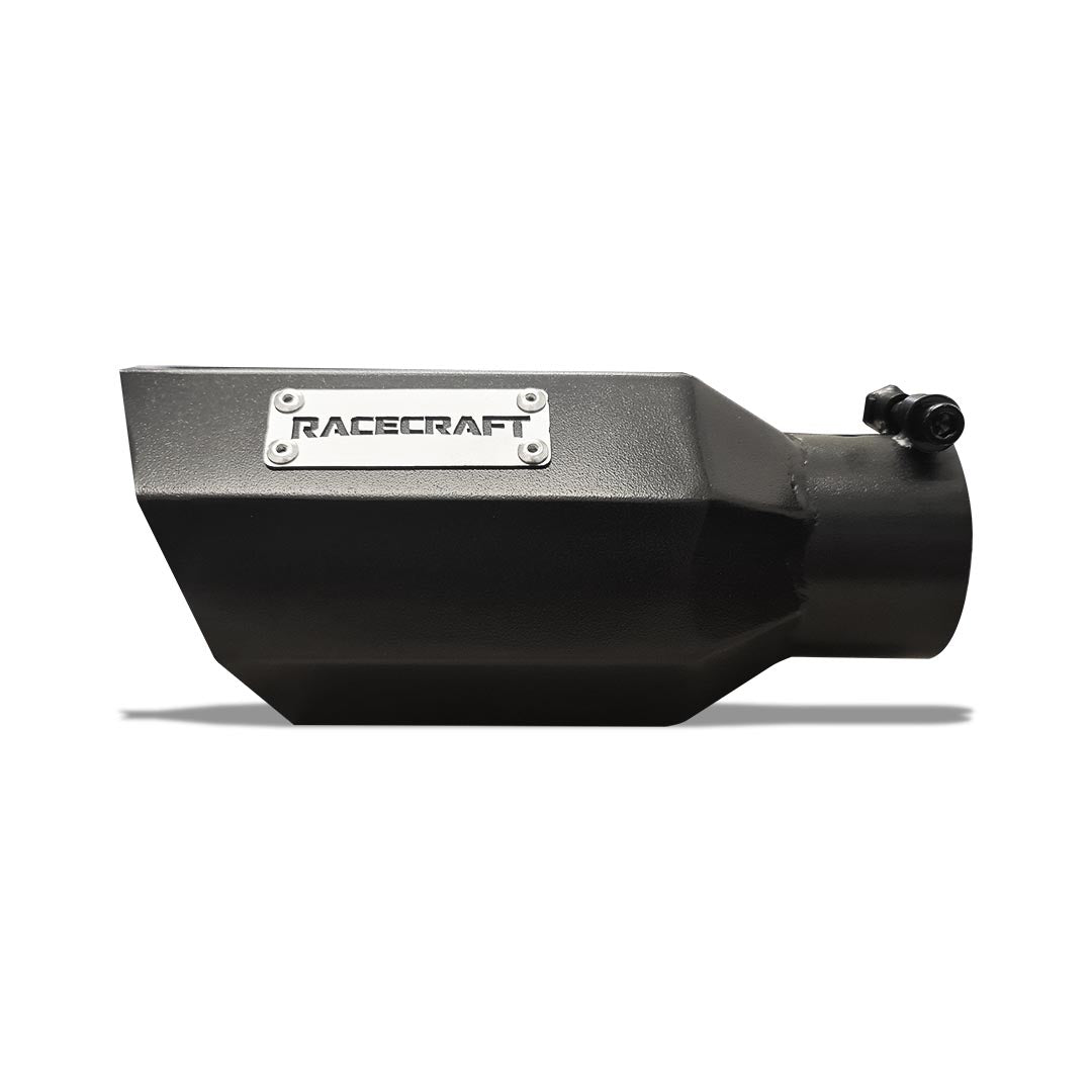 Pacemaker hex exhaust tip in stainless steel for universal exhaust fitment