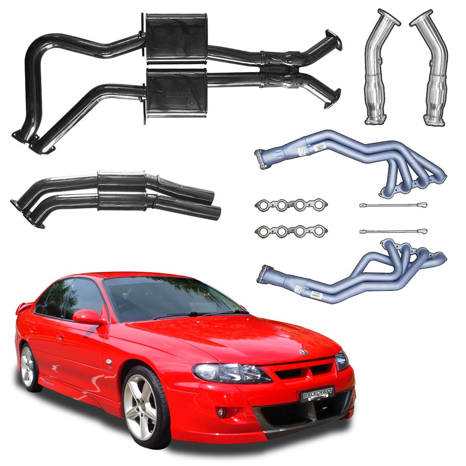 Pacemaker exhaust system for Holden VT to VZ Commodore