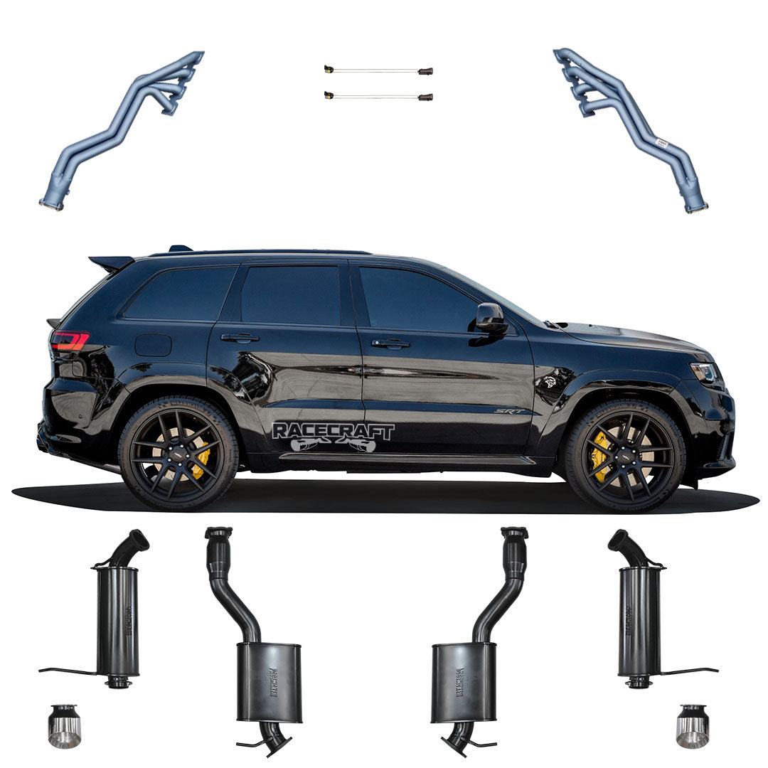 Pacemaker exhaust system for Jeep SRT and Jeep Trackhawk