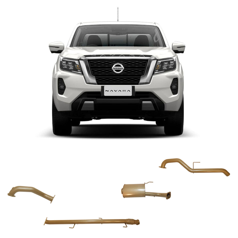 Pacemaker sports exhaust systems for Nissan Navara