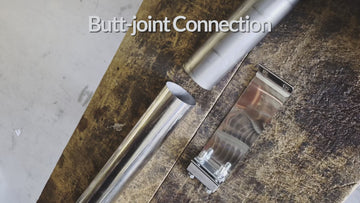 Racecraft Easy Seal Clamp creating a true butt-joint seal on 3-inch exhaust tubing without welding