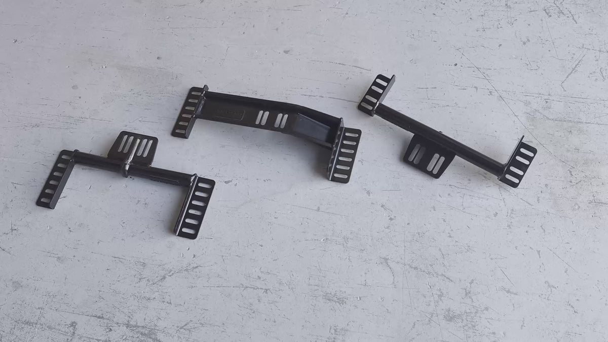 Short product inspection video showing LS conversion transmission crossmembers for Holden Commodore VB to VF