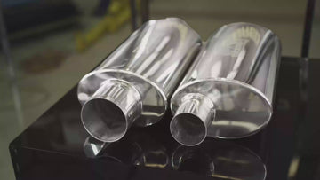 racecraft tru oval mufflers side by side