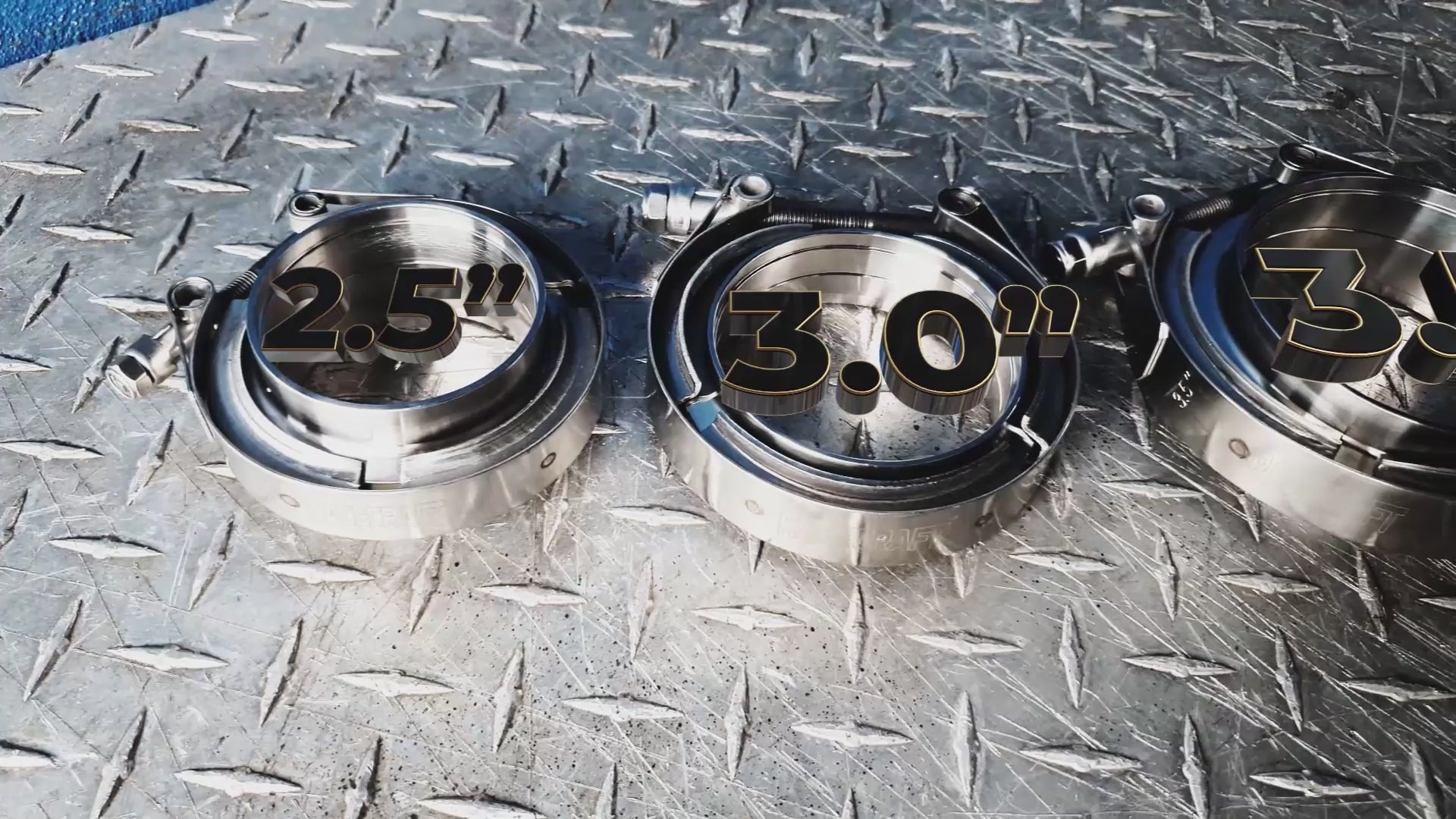 racecraft v-bands clamps multiple sizes