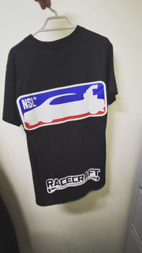 racecraft nsl t-shirt front and back