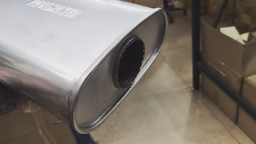 Overview of Pacemaker universal weld-in mufflers and resonators for custom exhaust fabrication