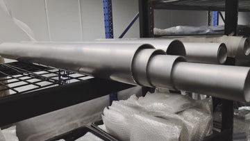 Aluminium straight tube used for custom intercooler and intake pipe fabrication