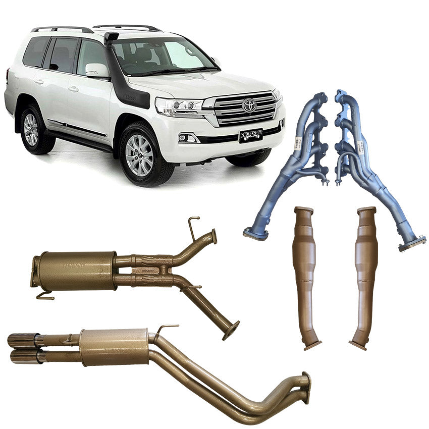 King Brown 4x4 exhaust system for Toyota LandCruiser 200 Series 4.7L petrol