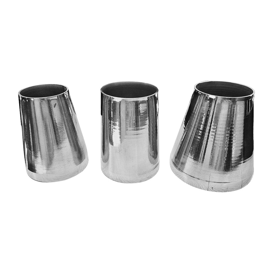Racecraft 304 stepped reducer cones for exhaust adapter connections