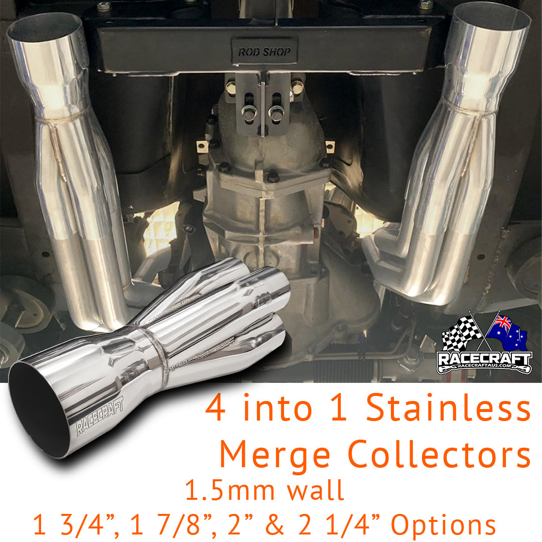 racecraft 4 into 1 stainless merge collectors