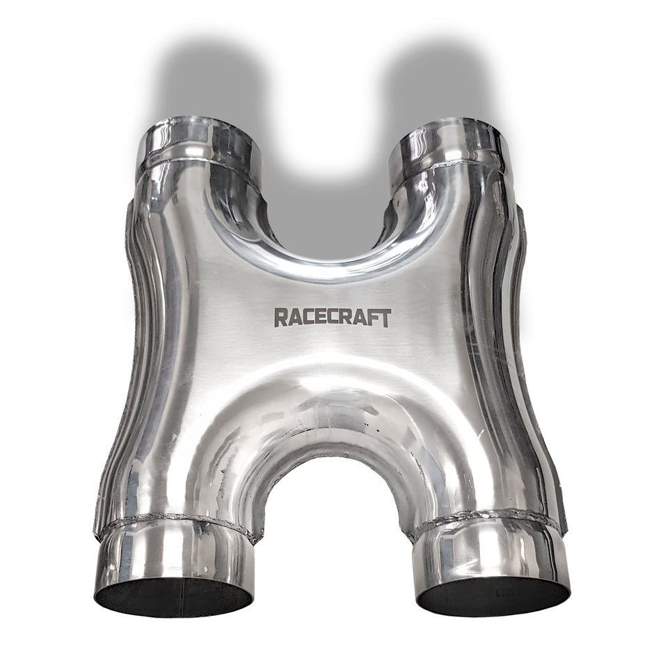 Universal exhaust 3.5" and 4.0" X-pipe for custom and performance exhaust systems