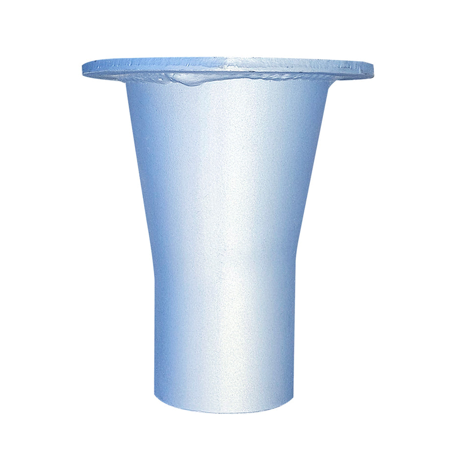 Pacemaker flanged reducer cones for exhaust system adaptation between pipe diameters