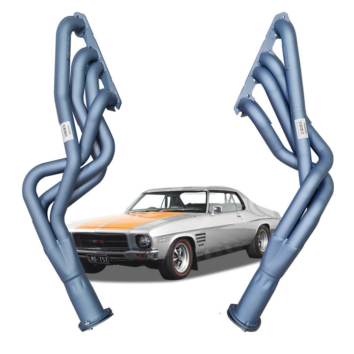 Pacemaker mild steel headers for Holden HQ HJ HX HZ and WB models