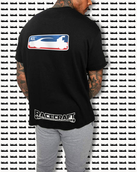 racecraft nsl t-shirt rear view