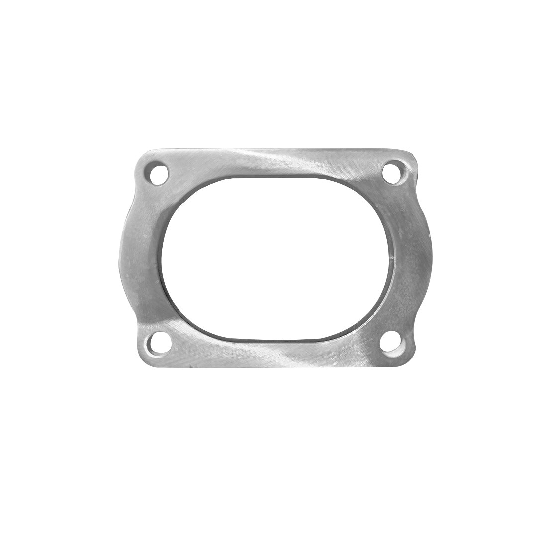 racecraft oval 3.0 exhaust stainless flange