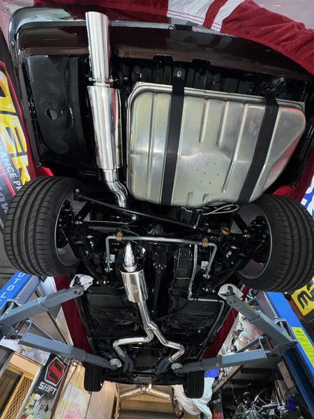 racecraft stainless mufflers custom exhaust system