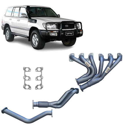 Pacemaker headers Toyota Landcruiser 100 Series 1HZ diesel