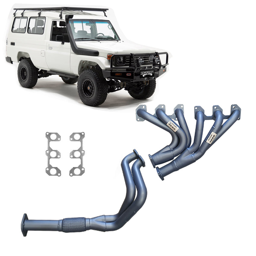 Pacemaker headers Toyota Landcruiser 75 Series 1HZ diesel