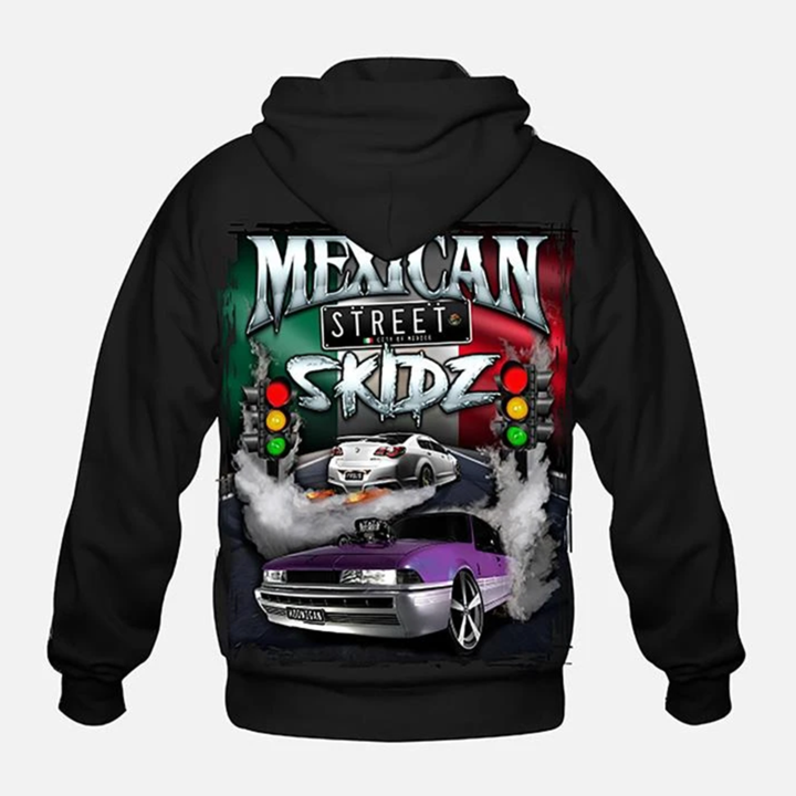 Mexican Street Skids Hoodie