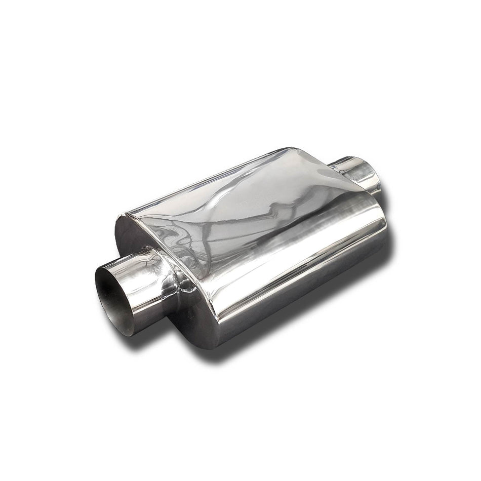 Muffler - 'SKID SERIES' Centre / Centre Oval