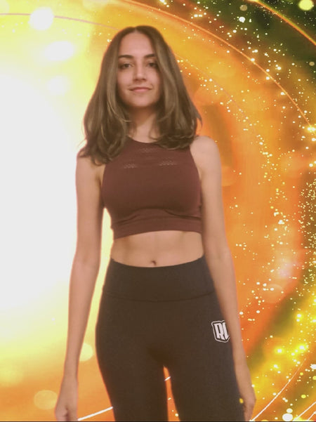 girl wearing black racecraft tights