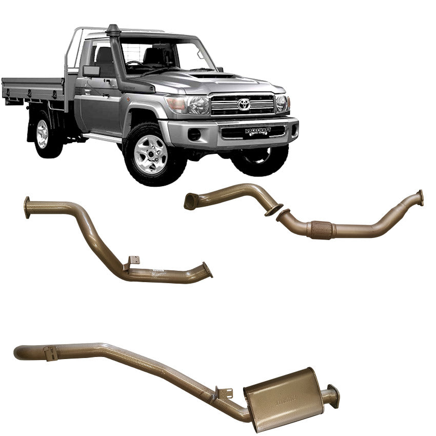 Toyota Landcruiser 79 Series V8 Turbo Diesel Exhaust System