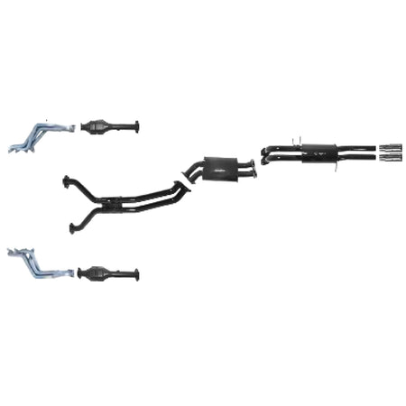 Pacemaker sports exhaust system for Ford Falcon BA, BF and FG V8 models