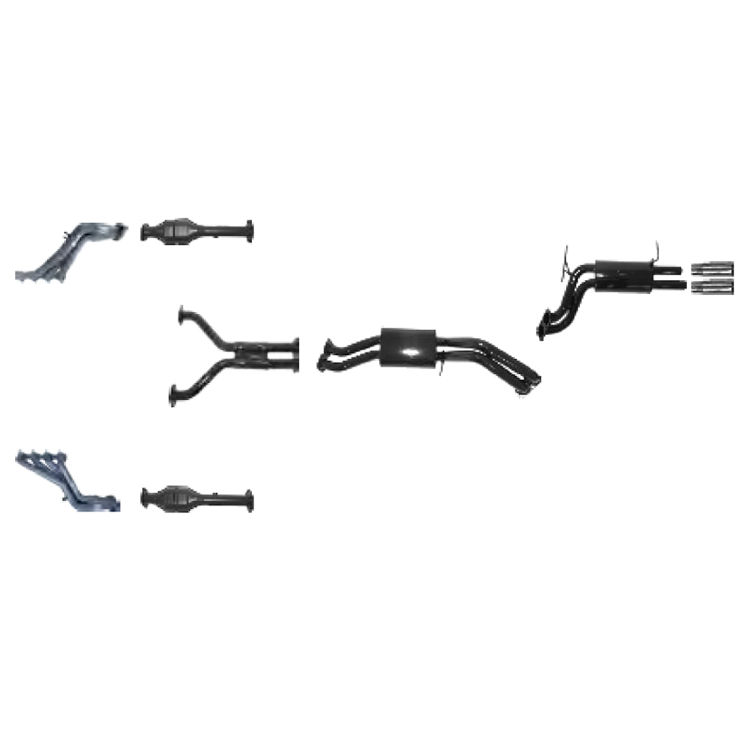 Pacemaker sports exhaust system for Ford Falcon BA, BF and FG V8 models