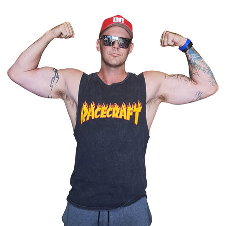 Pacemaker Blazed Up tank top print detail