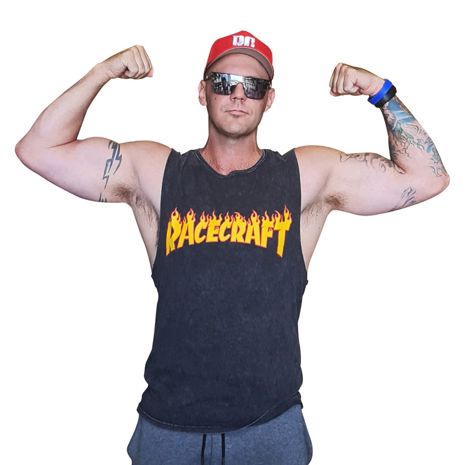 Pacemaker Blazed Up tank top print detail