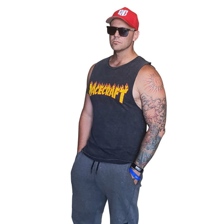 Pacemaker Blazed Up tank top worn