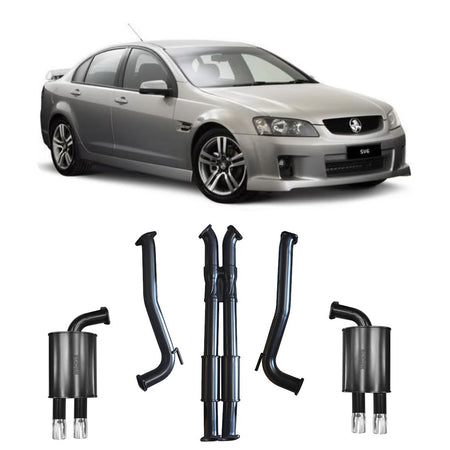 Pacemaker sports exhaust system for Holden Commodore VE to VF