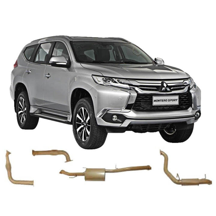 Mitsubishi Pajero Sport NM NP NS NT NW NX Exhaust System