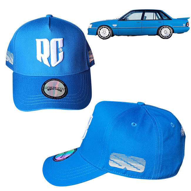 racecraft rc commodore cap snap back vk ss group-a blue meanie