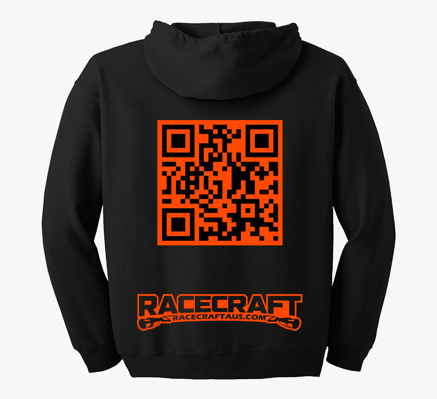 RC QR OG Roo Pocket Hoodie back view